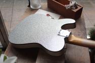 FENDER Custom Shop Limited CuNiFe Telecaster Custom Journeyman Relic, Silver Sparkle HARDCASE, 3, 75 KG