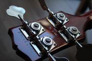 GIBSON "SG Standard Bass, Heritage Cherry" HARDCASE, PAPERS, STRAP, 3,58 KG