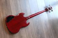 GIBSON "SG Standard Bass, Heritage Cherry" HARDCASE, PAPERS, STRAP, 3,58 KG