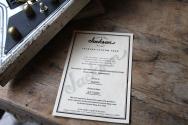 JACKSON "USA Custom Shop Special Edition Rhoads Nitro Tour Vintage Pinstripes" HARDCASE, PAPERS