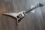 JACKSON "USA Custom Shop Special Edition Rhoads Nitro Tour Vintage Pinstripes" HARDCASE, PAPERS