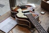 HOFNER "500/1 Vintage '61 Cavern Bass ,Sunburst" HARDCASE, PAPERS
