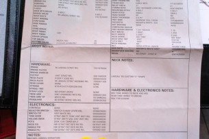 FENDER "Custom Shop Michael Landau Signature 1963 Stratocaster Fiesta Red" HARDCASE, PAPERS