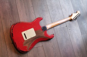 FENDER "Custom Shop Michael Landau Signature 1963 Stratocaster Fiesta Red" HARDCASE, PAPERS