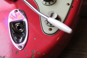 FENDER "Custom Shop Michael Landau Signature 1963 Stratocaster Fiesta Red" HARDCASE, PAPERS