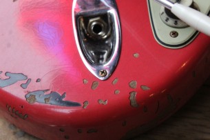 FENDER "Custom Shop Michael Landau Signature 1963 Stratocaster Fiesta Red" HARDCASE, PAPERS