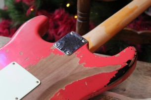 FENDER "Custom Shop Michael Landau Signature 1963 Stratocaster Fiesta Red" HARDCASE, PAPERS