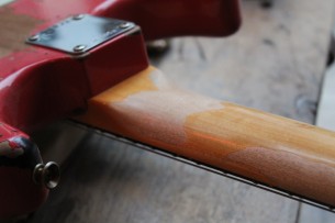 FENDER "Custom Shop Michael Landau Signature 1963 Stratocaster Fiesta Red" HARDCASE, PAPERS