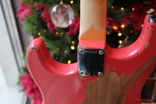 FENDER "Custom Shop Michael Landau Signature 1963 Stratocaster Fiesta Red" HARDCASE, PAPERS