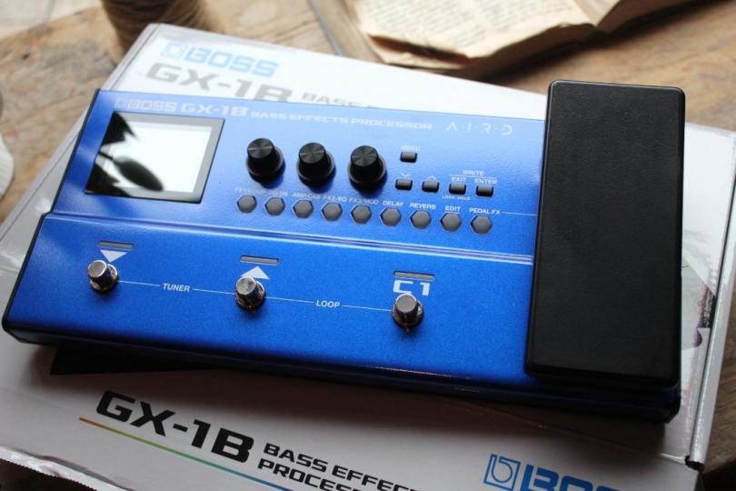 BOSS "GX-1B Bass Effects Processor Blue"