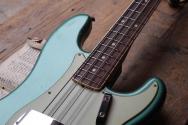 FENDER "Custom Shop Limited Precision Bass Special Journeyman Relic Aged Sherwood Green Metallic" HARDCASE, PAPERS, 4, 12 KG