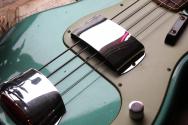 FENDER "Custom Shop Limited Precision Bass Special Journeyman Relic Aged Sherwood Green Metallic" HARDCASE, PAPERS, 4, 12 KG