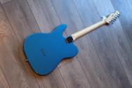 Fender Standard Telecaster, Maple Fingerboard, White Pickguard, Aqua Marine Metallic