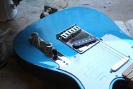 Fender Standard Telecaster, Maple Fingerboard, White Pickguard, Aqua Marine Metallic