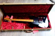 FENDER "Limited Edition American Vintage II 1951 Telecaster, Flame Maple Fingerboard, Black" HARDCASE, PAPERS