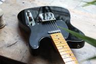 FENDER "Limited Edition American Vintage II 1951 Telecaster, Flame Maple Fingerboard, Black" HARDCASE, PAPERS