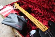 FENDER "Limited Edition American Vintage II 1951 Telecaster, Flame Maple Fingerboard, Black" HARDCASE, PAPERS