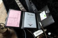 FENDER "Custom Shop 62 Jazzmaster JRN RW Aged Black, Gold Hardware" UNIQUE, 1 of 1