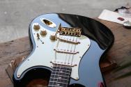 SUHR "Classic S SSS Gold Hardware, BKG" GIGBAG