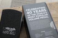 Ernie Ball P0-6110 40th Anniversary VP Volume Pedal with Kevlar Cord Black