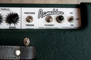 CARR "Ramble 1 x 12 Red Coat The Wizard Green Tolex"