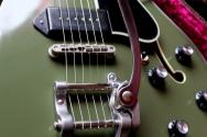 EASTMAN "LIMITED T64/TV LTD OD 16" Thinline Lollar P-90 BigsbY, Olive Drap" HARDCASE,ONLY 20 PIECES MADE!