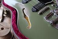 EASTMAN "LIMITED T64/TV LTD OD 16" Thinline Lollar P-90 BigsbY, Olive Drap" HARDCASE,ONLY 20 PIECES MADE!