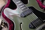 EASTMAN "LIMITED T64/TV LTD OD 16" Thinline Lollar P-90 BigsbY, Olive Drap" HARDCASE,ONLY 20 PIECES MADE!
