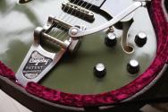 EASTMAN "LIMITED T64/TV LTD OD 16" Thinline Lollar P-90 BigsbY, Olive Drap" HARDCASE,ONLY 20 PIECES MADE!
