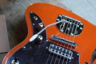 VINTAGE Revo Series 'Surfmaster' Thinline Twin, Trans Orange, 3, 36 KG