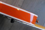 VINTAGE Revo Series 'Surfmaster' Thinline Twin, Trans Orange, 3, 36 KG