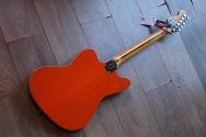VINTAGE Revo Series 'Surfmaster' Thinline Twin, Trans Orange, 3, 36 KG