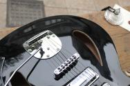 VINTAGE "Revo Series Custom Supreme' Baritone VI Semi-Acoustic Guitar Boulevard Black"4, 00 KG