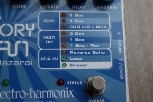 EHX "Stereo Memory Man with Hazarai"