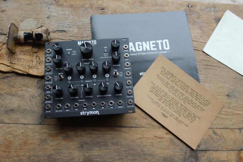 STRYMON "Magneto Four Head dTape Echo and Looper Eurorack Unit, Black"