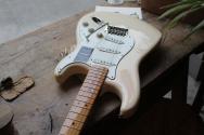 FENDER "Vintera III Late '60s Stratocaster, Maple Fingerboard, Olympic White" GIGBAG, 3, 75 KG