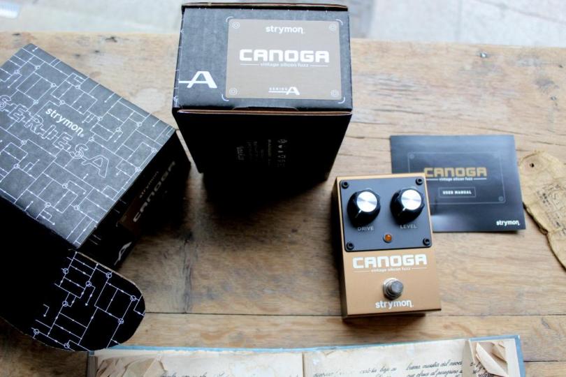 STRYMON Canoga Vintage Silicon Fuzz Gold / Black