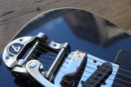 FENDER Custom Shop 60 Custom JRN Tele Aged Black" HARDCASE