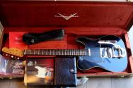 FENDER Custom Shop 60 Custom JRN Tele Aged Black" HARDCASE