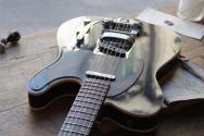 FENDER Custom Shop 60 Custom JRN Tele Aged Black" HARDCASE