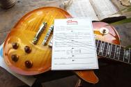 Rossi Handmade Guitars "Paula, Lemon Burst" 3, 98 KG
