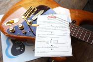 Rossi Handmade Guitars "Stella, Amber Burst, Chocolate Maple" 3, 52 KG