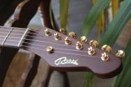 Rossi Handmade Guitars "Stella, Amber Burst, Chocolate Maple" 3, 52 KG