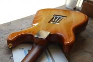 Rossi Handmade Guitars "Stella, Amber Burst, Chocolate Maple" 3, 52 KG