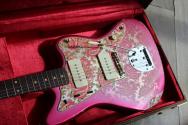 FENDER "Custom Shop Master Builder David Brown ´62 Jazzmaster Heavy Relic, Pink Paisley" HARDCASE, PAPERS