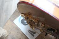 FENDER "Limited Custom Shop Bow Tie Tele Custom Relic Aged Firemist Gold" HARDCASE,