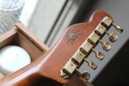 FENDER "Limited Custom Shop Bow Tie Tele Custom Relic Aged Firemist Gold" HARDCASE,
