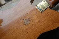 FENDER "Limited Custom Shop Bow Tie Tele Custom Relic Aged Firemist Gold" HARDCASE,