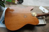 FENDER "Limited Custom Shop Bow Tie Tele Custom Relic Aged Firemist Gold" HARDCASE,