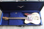 FENDER "Limited Custom Shop Bow Tie Tele Custom Relic Aged Firemist Gold" HARDCASE,